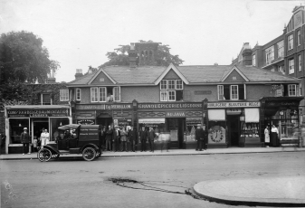 Belgian Shops in Twickenham during WWI